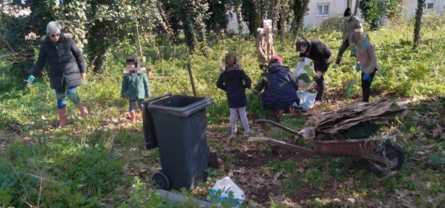 Chantier participatif de nettoyage au Bois des Orangers